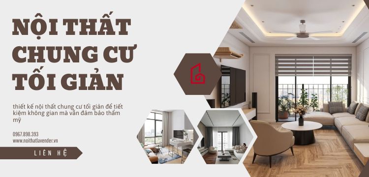 Nội thất chung cư tối giản, tiết kiệm không gian mà vẫn đẹp