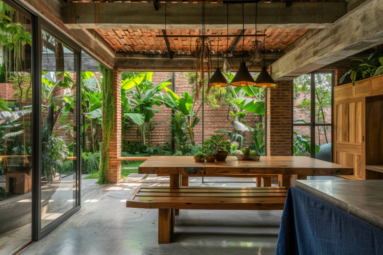 Nội thất biệt thự nhà vườn