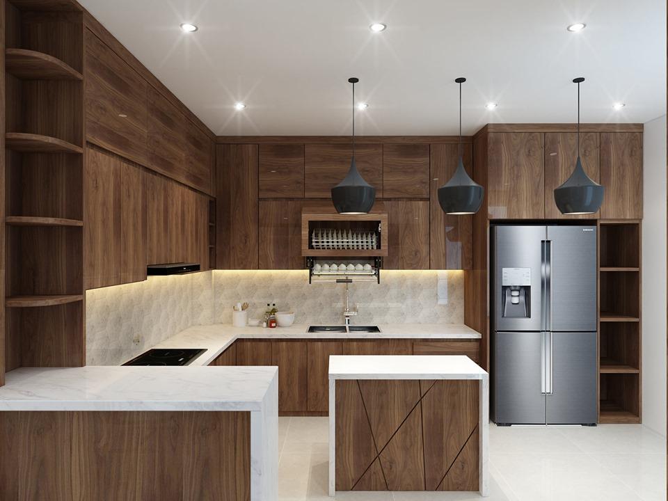 Ứng dụng của gỗ veneer óc chó trong thiết kế nội thất