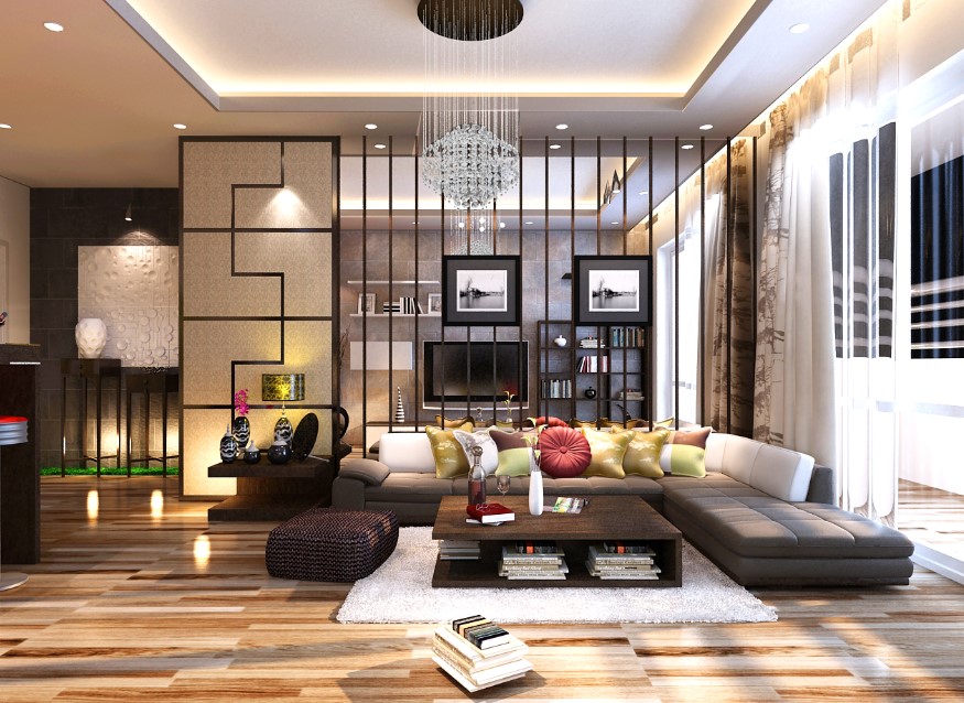 Nguyên tắc thiết kế nội thất chung cư hiện đại 
