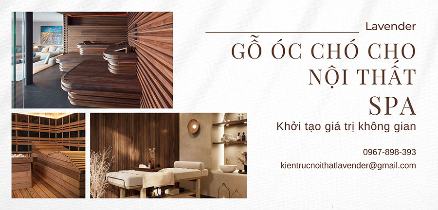 Thi Công Gỗ Óc Chó Cho Spa: Sự Chọn Lựa Tinh Tế